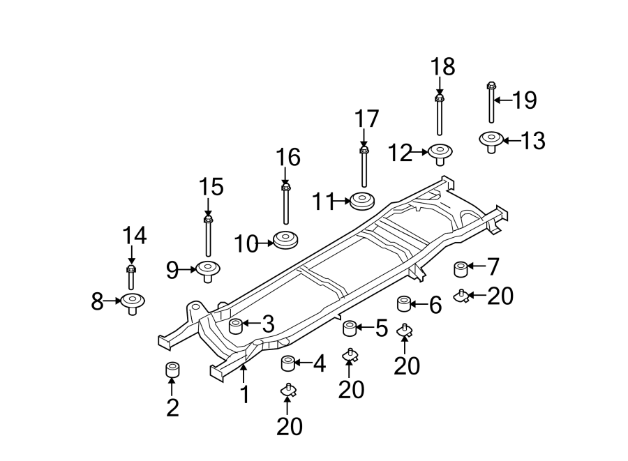 F Truck Bed Parts Diagram