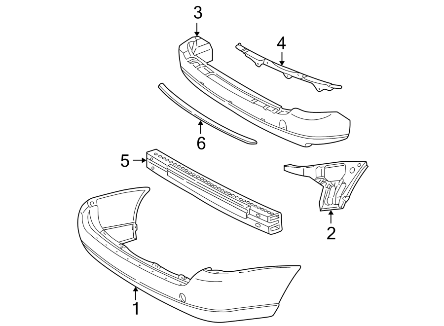 Ford Focus Pad. Step. Bumper. Station wagon. Step pad - YS4Z17B807AA ...