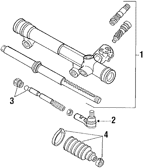 Lincoln Continental Rod. Tie. End. Spindle. Connecting. Outer. Steering