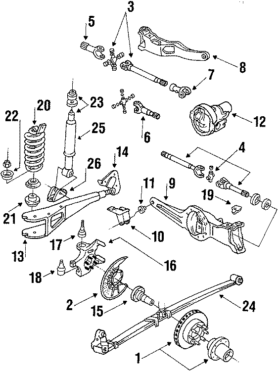 Ford F-250 Housing ASSEMBLY. SEAT - SPRING. Shock housing. FRONT