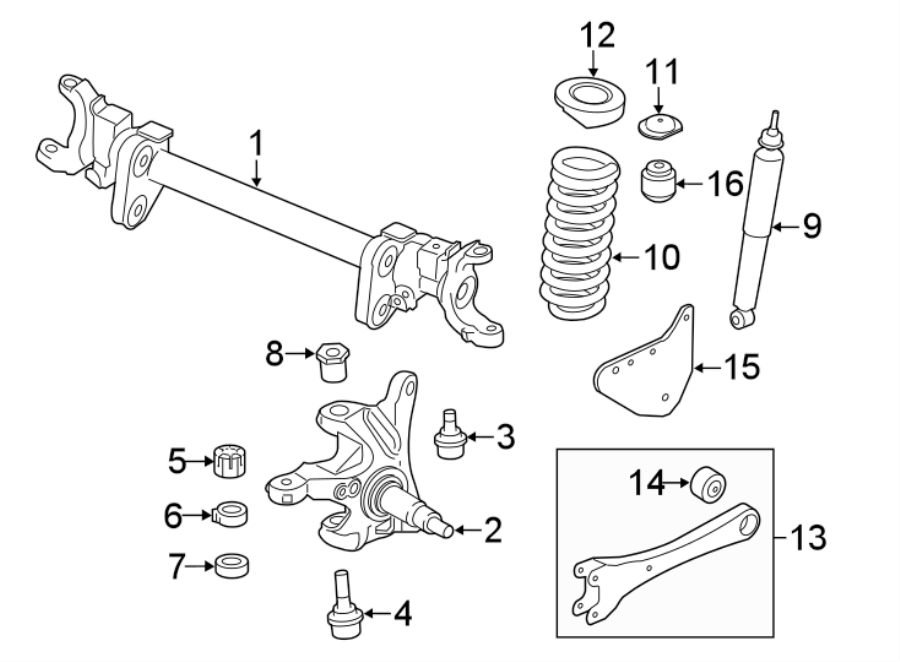 Ford F-250 HD Camber. Adjuster - 5C3Z3B440N | Roesch Ford, Bensenville IL