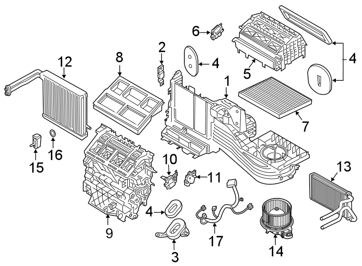 Ford Explorer Motor. Hvac. Adjust. Door. Actuator - JX6Z19E616GA