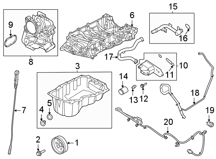 Ford Transit-350 Hd Coolant Hose. Hose Assembly. 2.0 Liter. Engine 