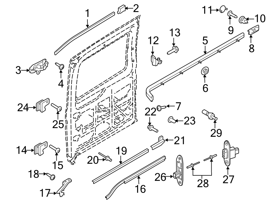 ford-transit-250-track-sliding-door-assembly-upper-upper