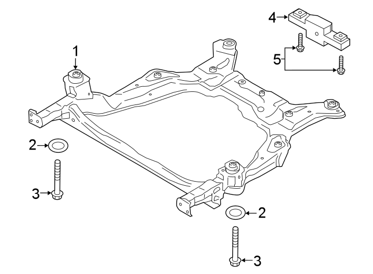 2013 Ford Edge Rear Suspension Diagram